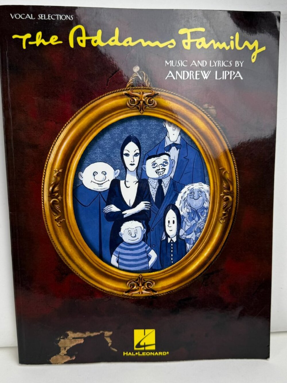 The Addams Family Vocal Selections Sheet Music Book Andrew Lippa 9781423495819